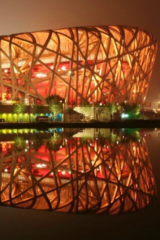 Олимпийский стадион Birds Nest обои