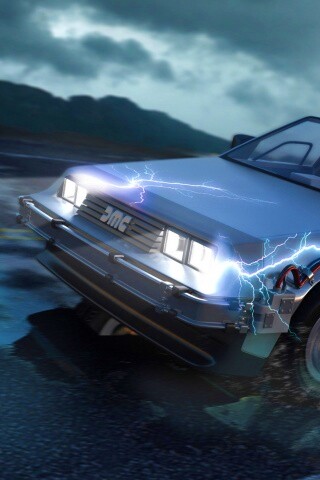 Машина времени обои