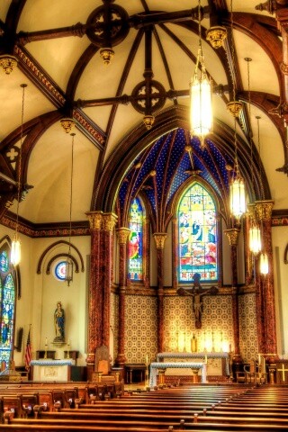 Внутреннее убранство собора обои