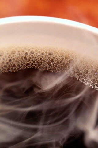 Горячий кофе обои