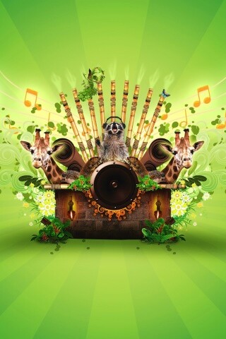 Музыка джунглей обои