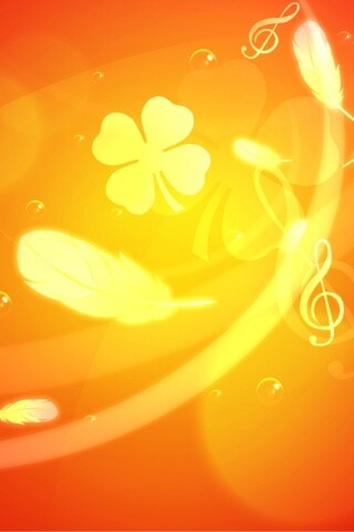 Тёплая энергия света обои