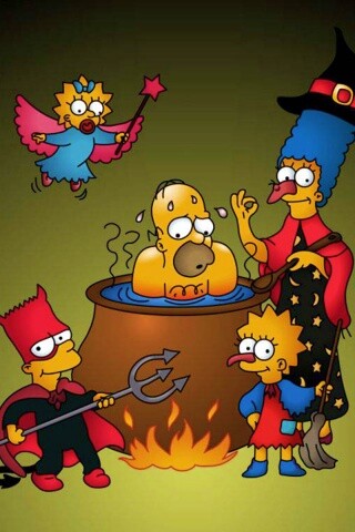 Шабаш Симпсонов обои
