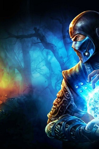 Бой SubZero и Scorpion из Mortal Kombat обои