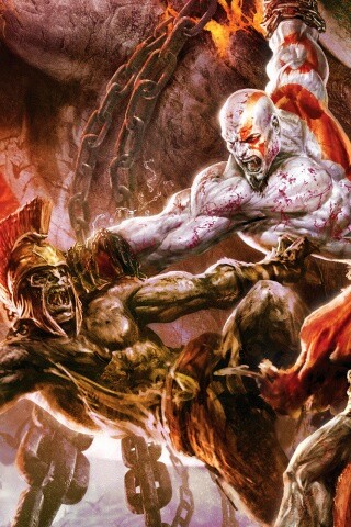 Бог войны обои