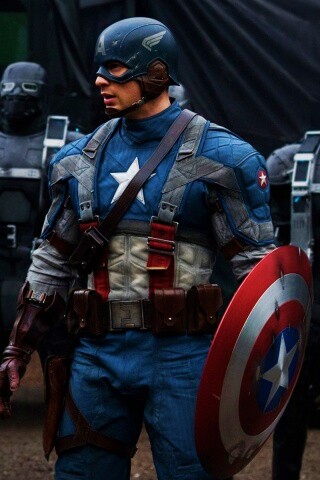 Капитан Америка обои