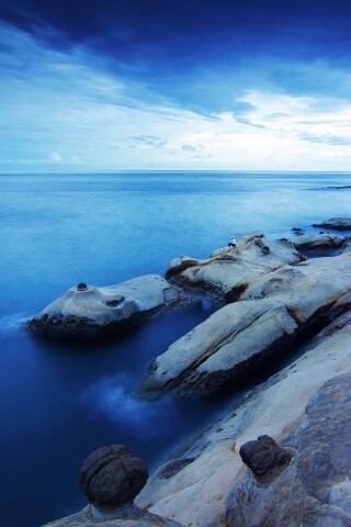 Замерзший мыс где-то там обои