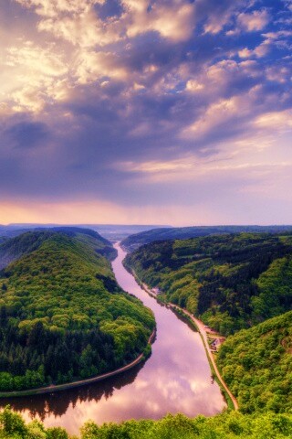 Извилистый каньон обои