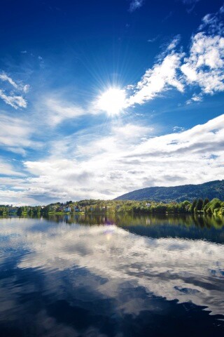 Норвежская река обои