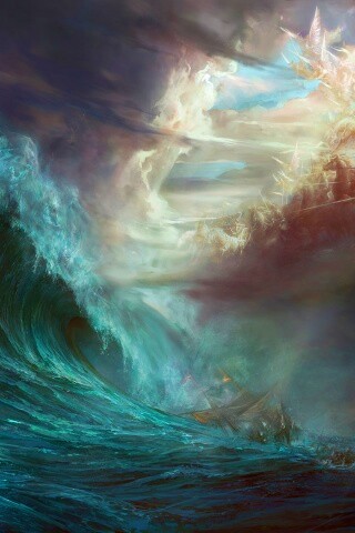 Битва стихий обои