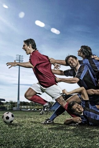 Настоящий футбол обои