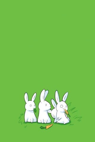 Заяц-каннибал обои