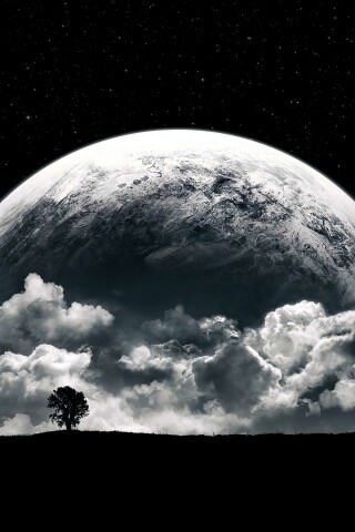 Наедине с вселенной обои