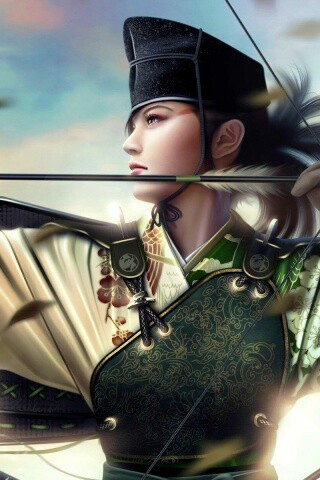 Лучница обои