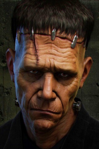 Чудовище Франкенштейна обои