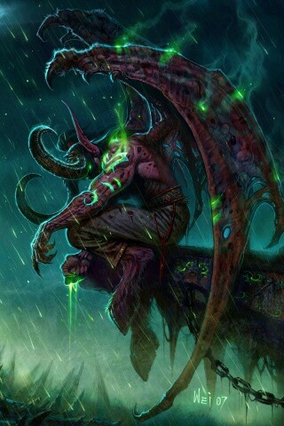 Иллидан обои