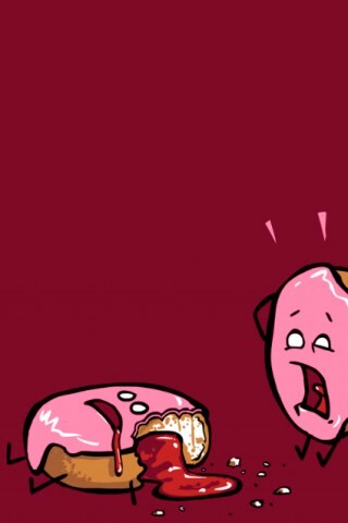 Смерть пончика обои