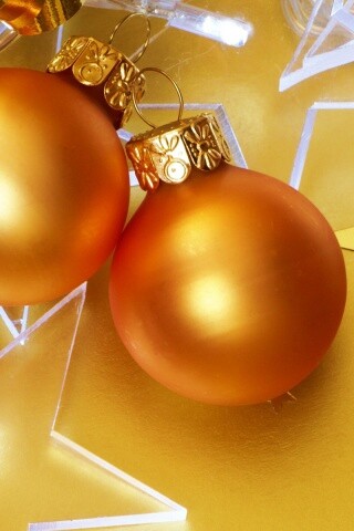 Елочные игрушки обои