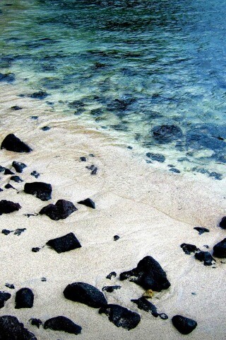 Каменистый берег обои