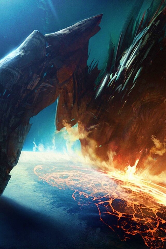 Космический взрыв обои