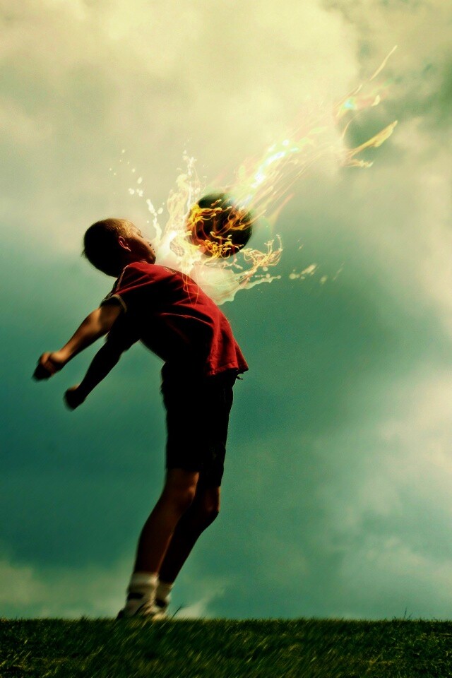 Футболист обои