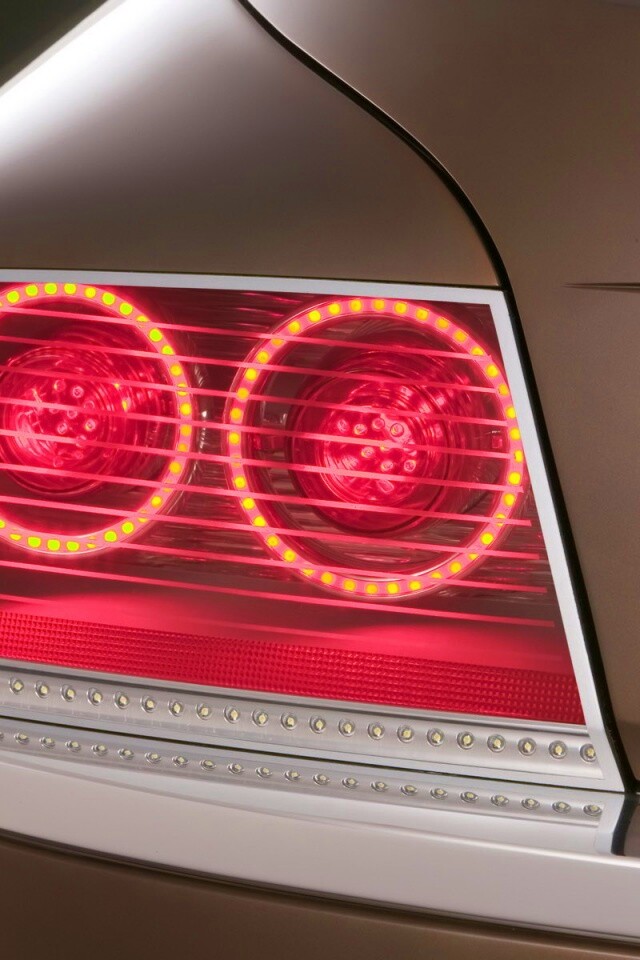 Горящие задние фары обои