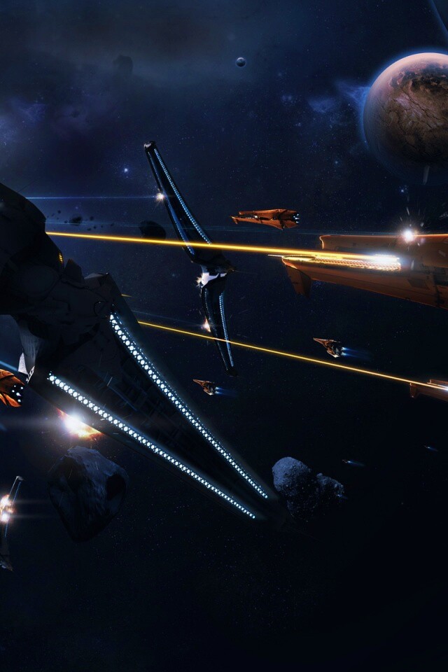 Космическая баталия обои