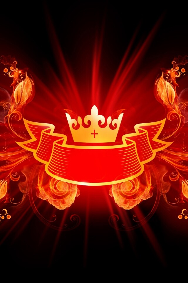 Пламенные цветы обои