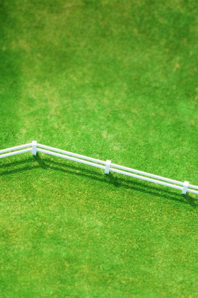 Белый заборчик обои