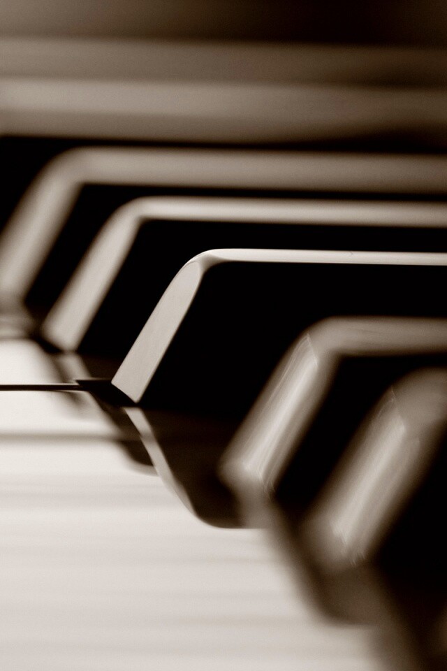Клавиши  рояля обои