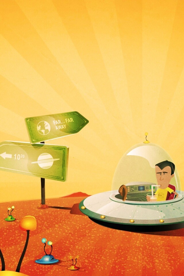 Космическое путешествие обои