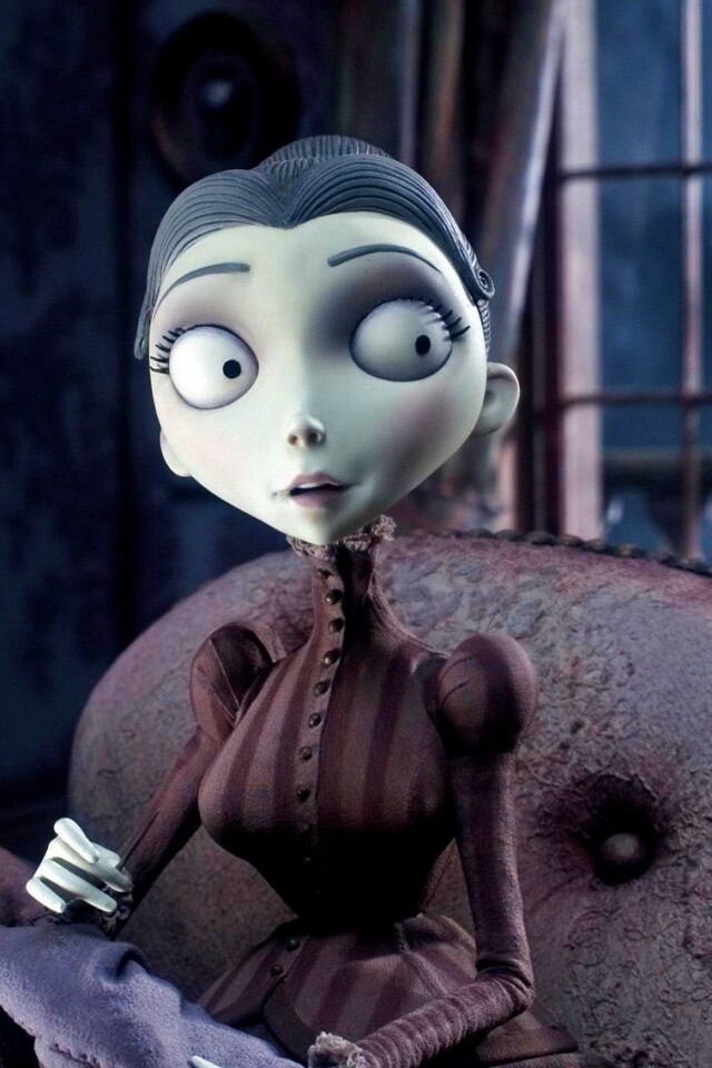 Мертвая невеста вышивает обои