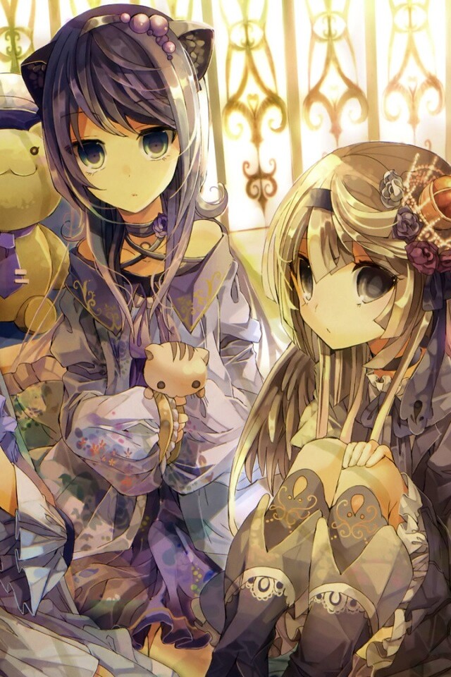 Три лоли обои