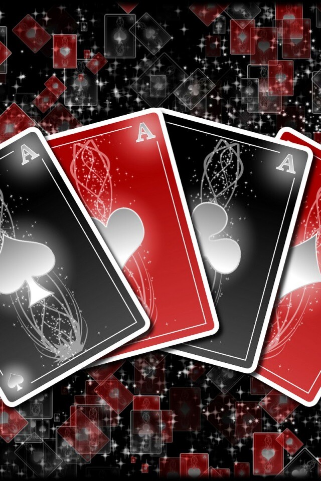 Каре из тузов обои