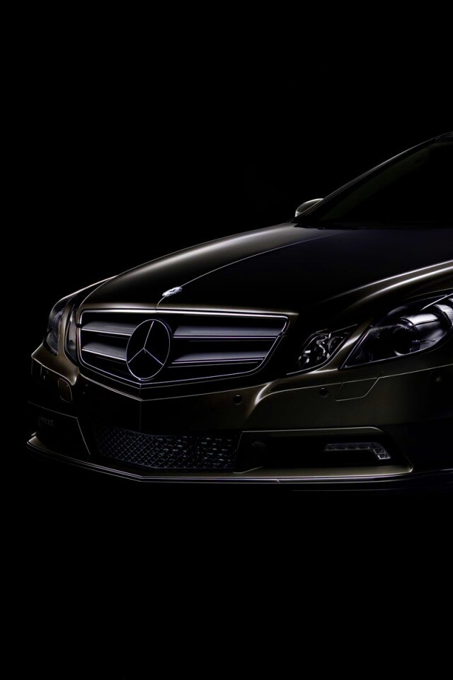Черный Мерседес обои