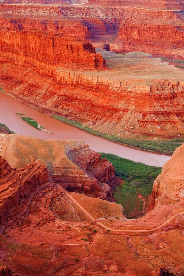 Красный каньон обои