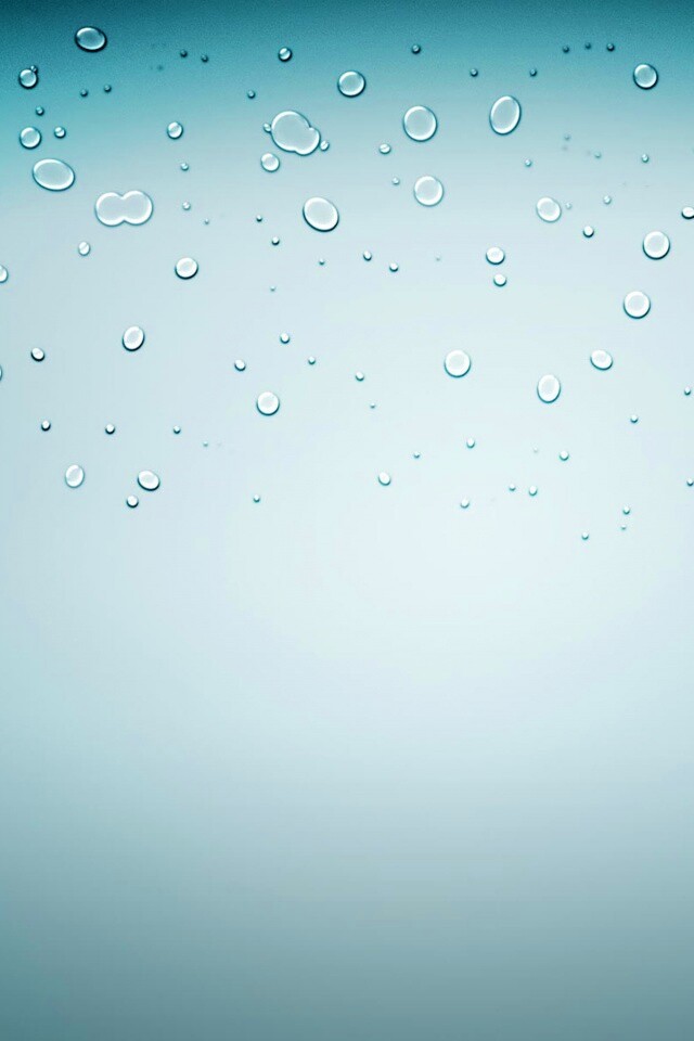 Капли на светлом фоне обои