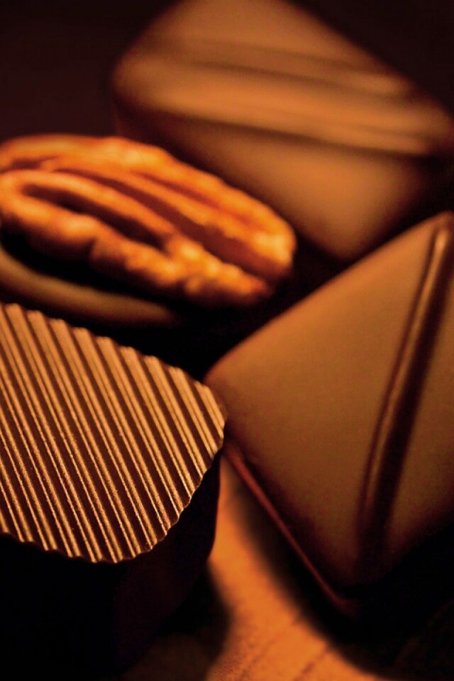 Шоколадные конфеты обои