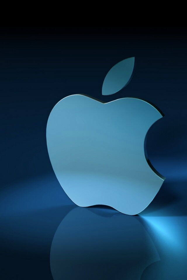 3D логотип Apple обои