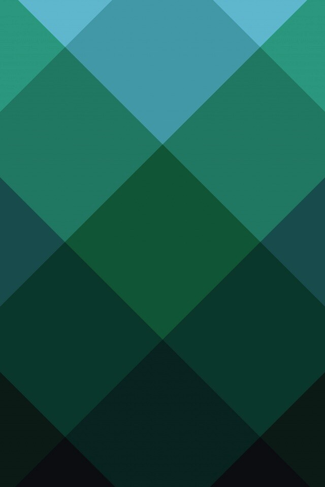 Зелёные ромбы обои
