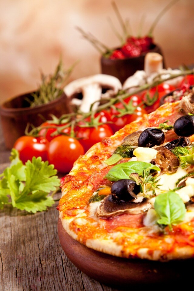 Аппетитная пицца обои
