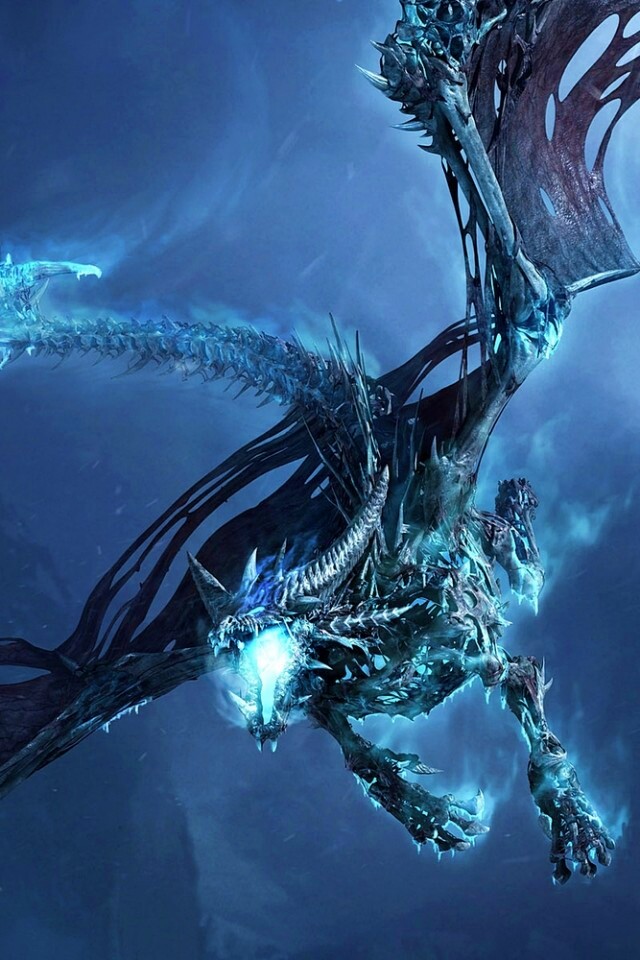 Ледяной дракон обои