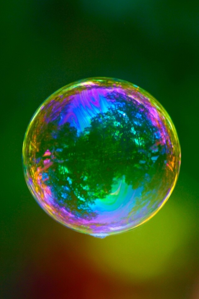 Мыльный пузырь обои