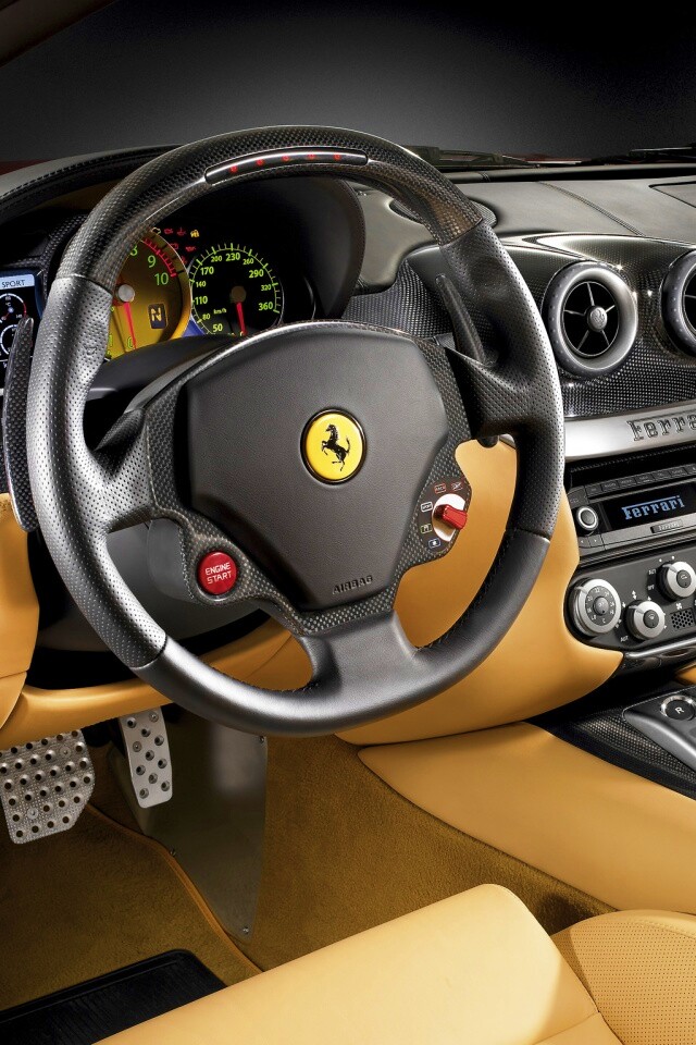 Салон феррари обои