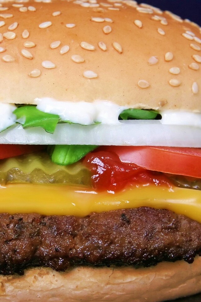 Чизбургер обои