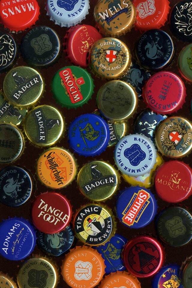Пивные пробки обои