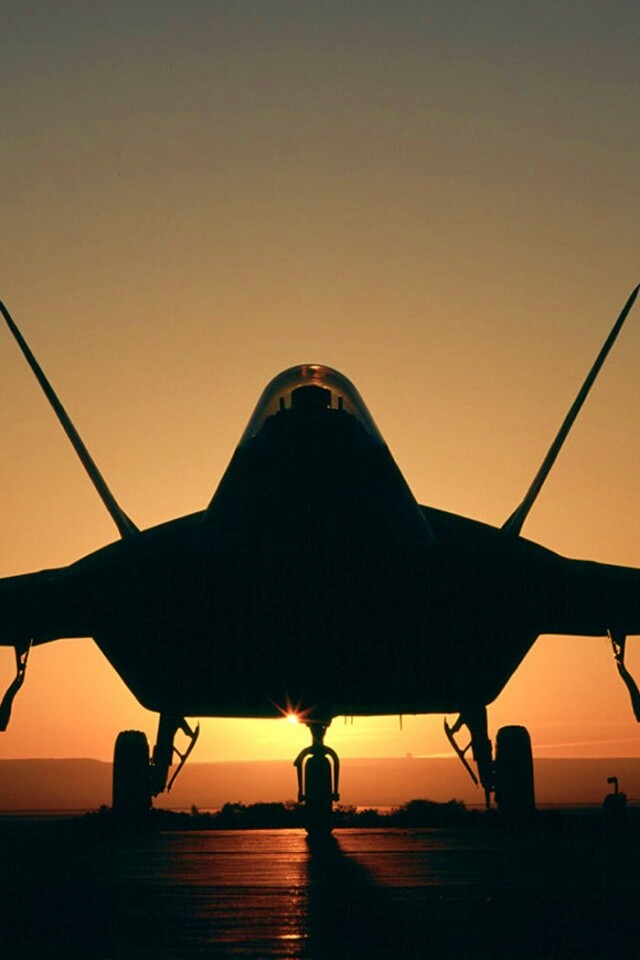 Истребитель F22 обои