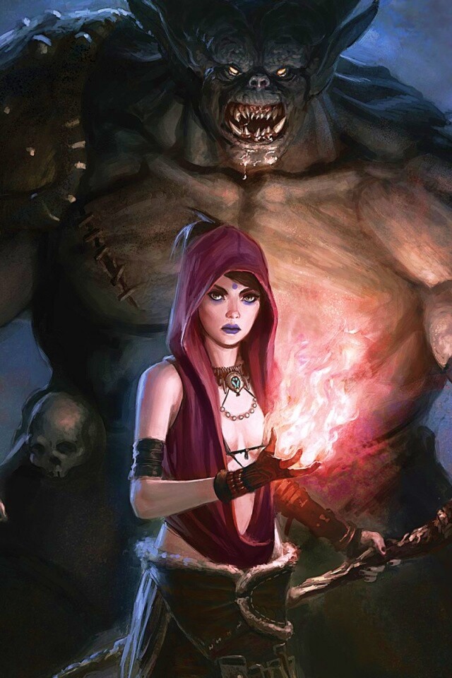 Морриган и порождение зла обои