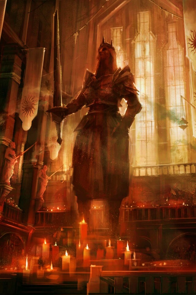 Алтарь из Dragon Age обои