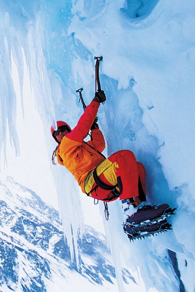 Альпинист обои